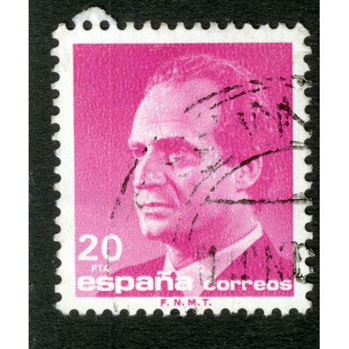 Timbre Oblitéré Espana, Correos, 20 Pta