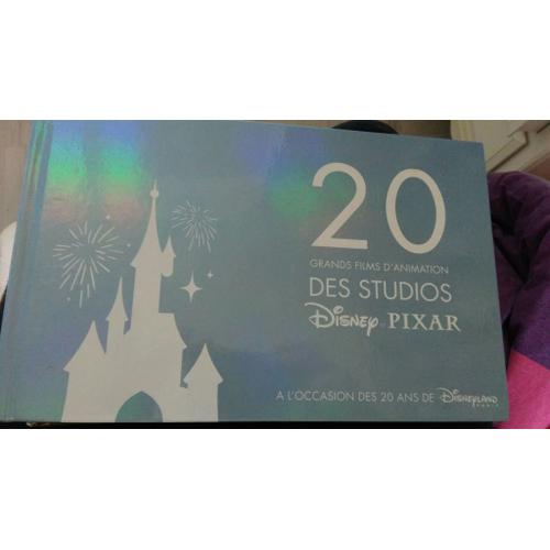 BD + DVD] 20 ans de Disneylanbd Paris : le coffret Disney-Pixar (20 films +  DVD bonus)