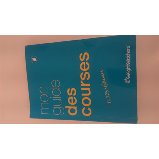Mon guide des courses weight watchers 3