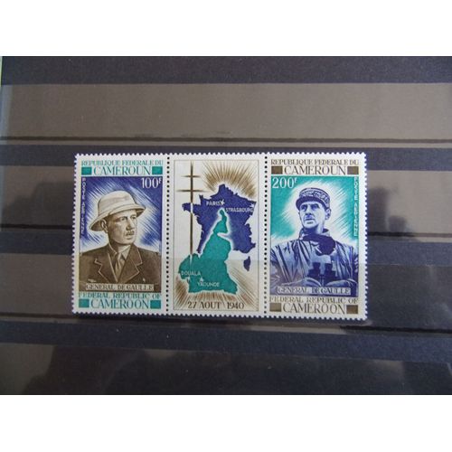 Cameroun Bloc Général De Gaulle