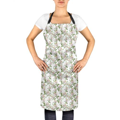 S4sassy Canard Coton Floral Tablier De Cuisine Pour Hommes Bavoir De Chef Bbq-24 X 32 Pouces