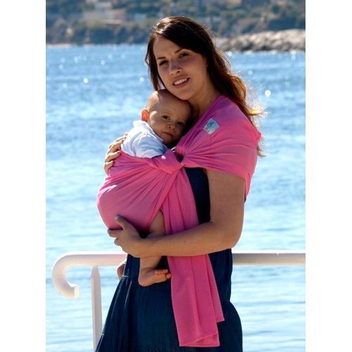 Lucky Sukkiri Porte Bébé Sling Rose