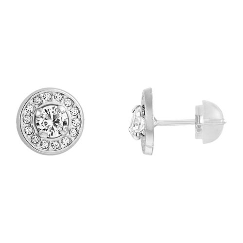 Boucles D'oreilles En Or 375/1000 Et Zircon