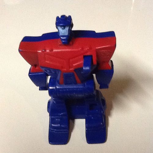 Transformers Robot Bleu Et Rouge Plastique