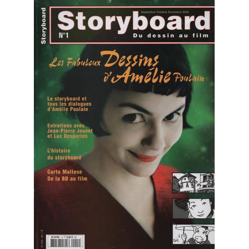 Storyboard  N° 1 : Les Fabuleux Dessins D'amelie Poulain