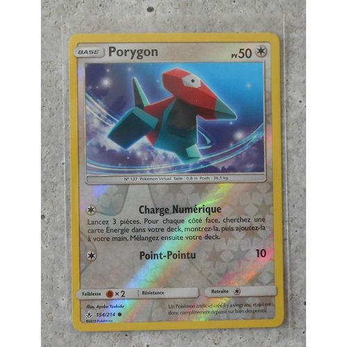 Porygon Reverse 154/214 - Sl10 - Alliance Infaillible - Vf