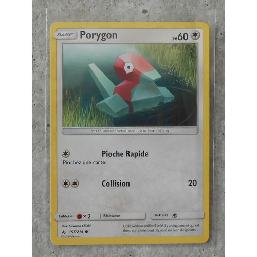 Porygon 155/214 - Sl10 - Alliance Infaillible - Vf