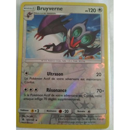 Carte Pokémon Française Reverse 101 /131 Bruyverne Lumière Interdite