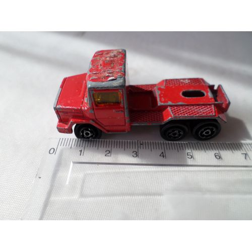 Tracteur Magirus Rouge 2 Essieux-Majorette