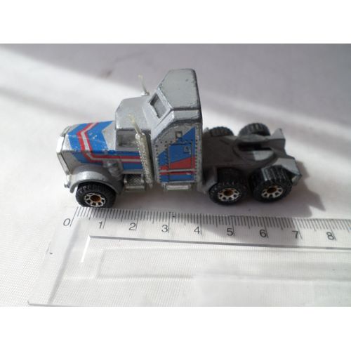 Tracteur Kenworth Gris Avec Raies-Matchbox