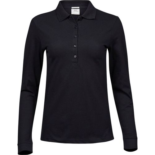 Polo Femme Luxury Stretch - 146 - Noir - Manches Longues