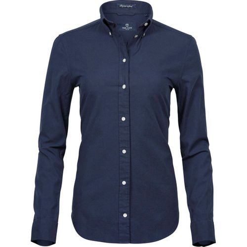 Chemise Femme Oxford - 4001 - Bleu Marine - Manches Longues