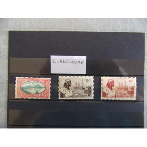 Guinée 3 Timbres Neufs