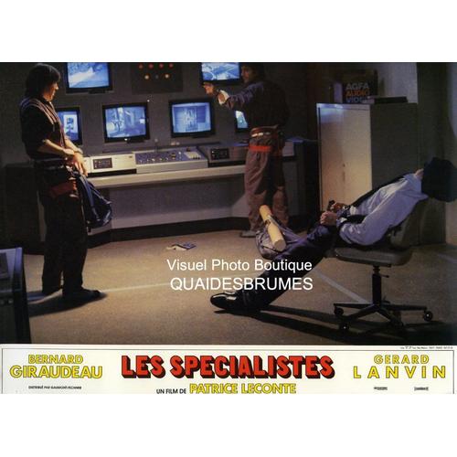 Les Spécialistes : Photo D'exploitation Cinématographique - Format 24x30 Cm - De Patrice Leconte Avec Bernard Giraudeau, Gérard Lanvin, Christiane Jean, Maurice Barrier, Daniel Jégou - 1985