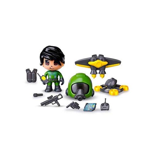 Pinypon Action Escena 1 Figura Paracaid. Diferentes Modelos