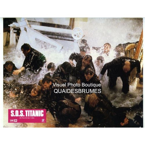 S.O.S. Titanic: Jeu De Photos D'exploitation Cinématographique - Format 22.5x28.5 Cm - De Billy Heim (William Hale) Avec David Janssen, Cloris Leachman, Susan Saint James, David Warner, Ian Holm 1979