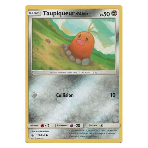 Taupiqueur D'alola (Sl10-121/214)