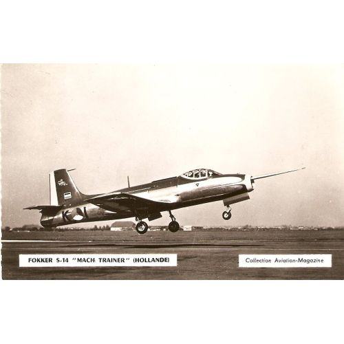Avion Fokker S-14"Mach Trainer"(Coll Aviation Magazine)