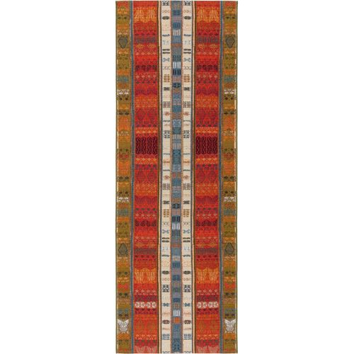 Tapis D'extérieur Artis Multicouleur 80x250 Cm - Tapis Outdoor Pour Balcon, Terrasse Et Jardin
