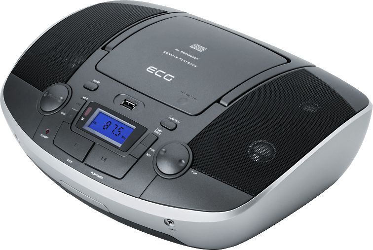 ECG CDR 1000 - Radio avec USB - CD, CD-R / RW; MP3 - Entrée AUX - Télécommande