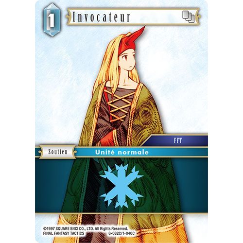 Final Fantasy Tcg - Invocateur ( 6-032c/1-040c)