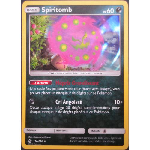 Spiritomb Holo - Alliance Infaillible - 112/214