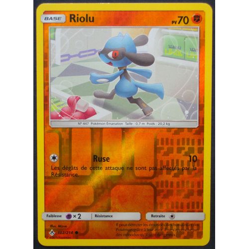 Riolu Reverse - Alliance Infaillible - 102/214