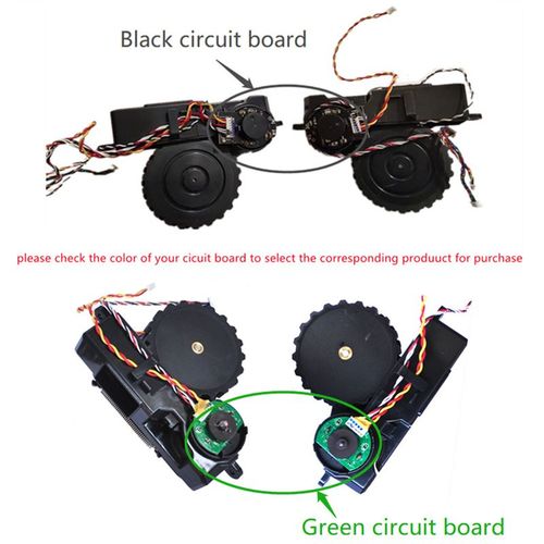 Roue Droite Et Gauche Pour Aspirateur Robot Conga 3090 3092 S3090, Pièces De Rechange Et Accessoires 9109-May3402