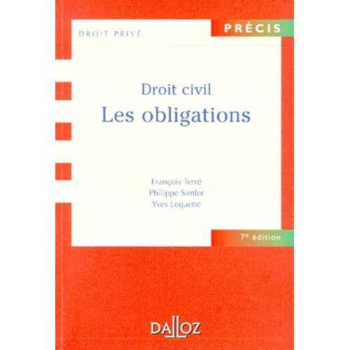 Les Obligations - Droit Civil, 7ème Édition