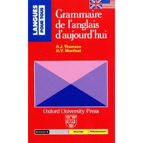 Grammaire De L'anglais D'aujourd'hui