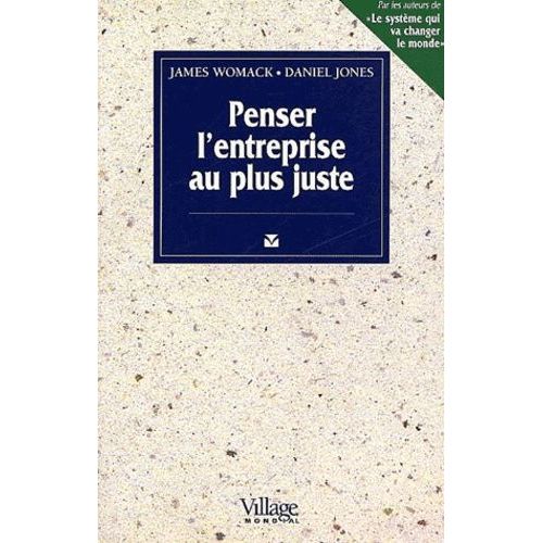 Penser L'entreprise Au Plus Juste