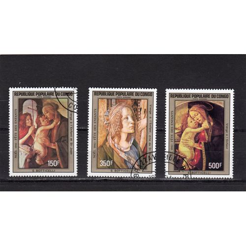 Timbres De Poste Aérienne Du Congo (Noël)