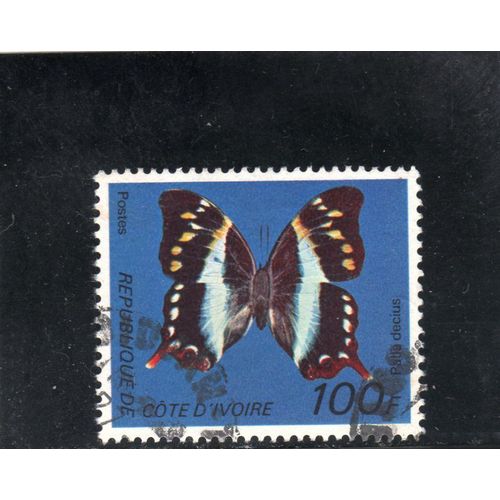 Timbre-Poste De Côte DIvoire (Papillon De La Côte DIvoire)