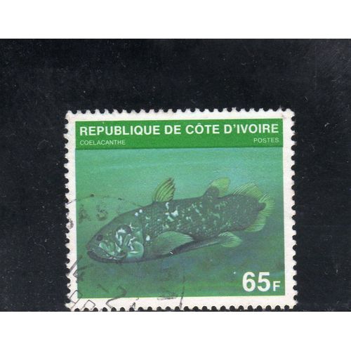 Timbre-Poste De Côte DIvoire (Poisson)