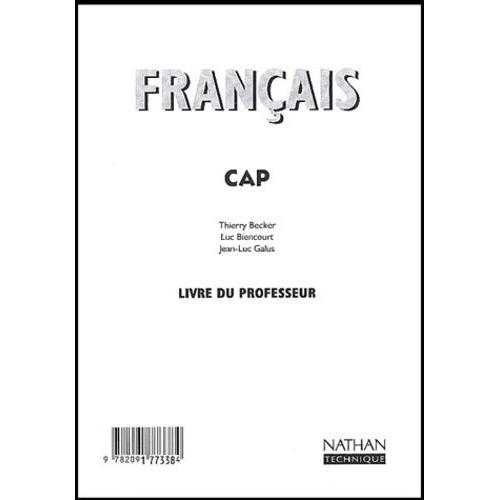 Français Cap - Livre Du Professeur