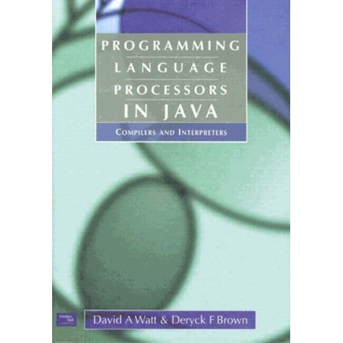 Programming Language Processors In Java