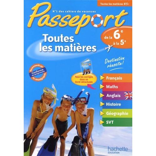 Toutes Les Matières De La 6e À La 5e