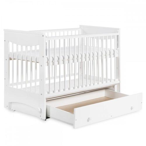 Luna Lit Bebe A Bascule Avec Sommier Reglable Tiroir De Rangement Rakuten