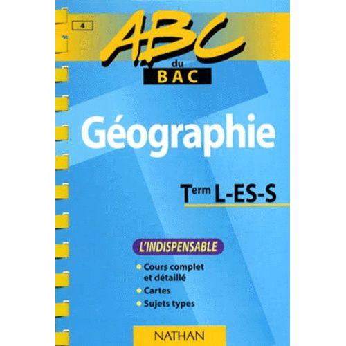 Géographie, Term - L-Es-S