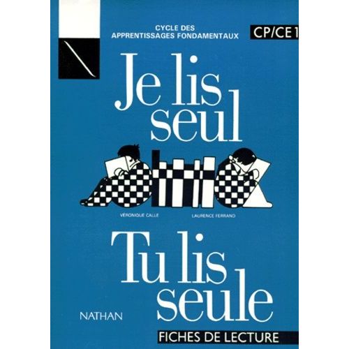Je Lis Seul, Tu Lis Seule - Fiches De Lecture Cp-Ce1