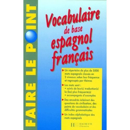Vocabulaire De Base Espagnol-Français