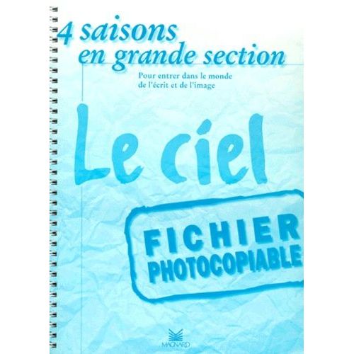 4 Saisons En Grande Section : Le Ciel - Fichier Photocopiable