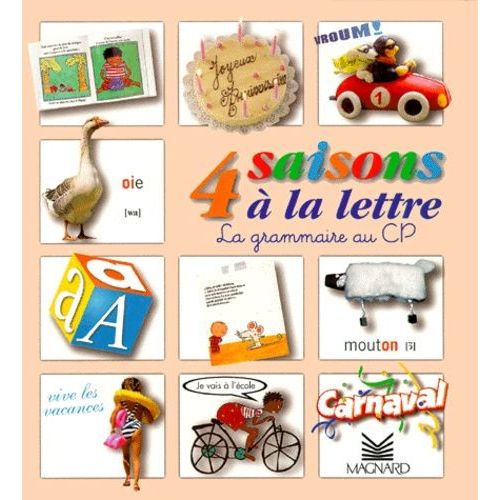 4 Saisons A La Lettre - La Grammaire Au Cp