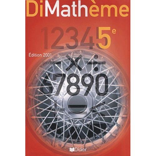 Dimathème - 5ème, Edition 2001