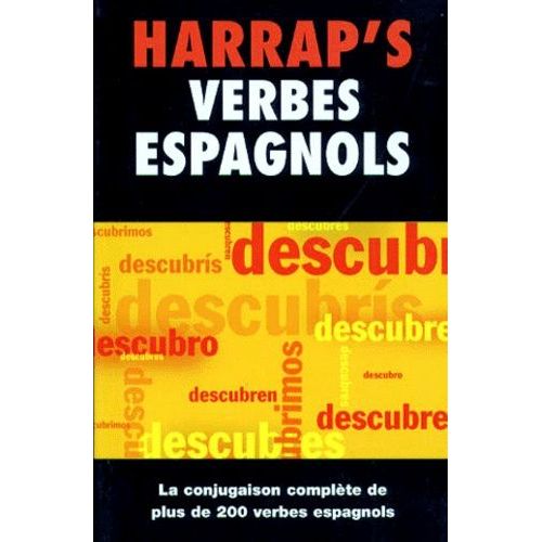 Harrap's Verbes Espagnols