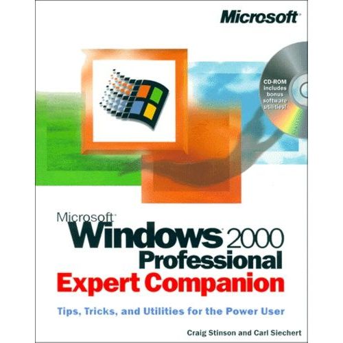 Windows 2000 Professional - Expert Companion, With Cd-Rom