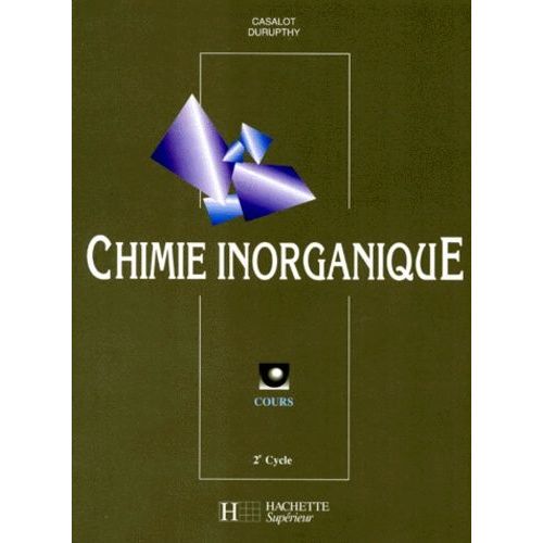 Chimie Inorganique - Cours, 2e Cycle