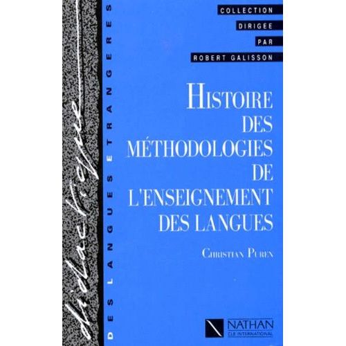 Histoire Des Méthodologies De L'enseignement Des Langues