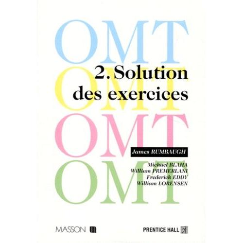 Omt - Tome 2, Solutions Des Exercices