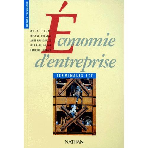 Economie D'entreprise, Terminales Stt